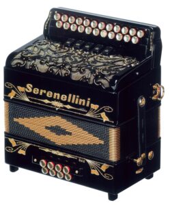 De-accordeonspecialist-gold black serenellini